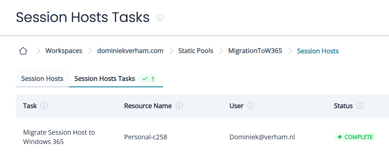 All good in Nerdio Manager